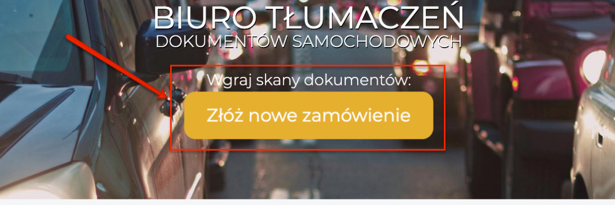 instrukcja proceu zlecenia na stronie tlumaczka.pl